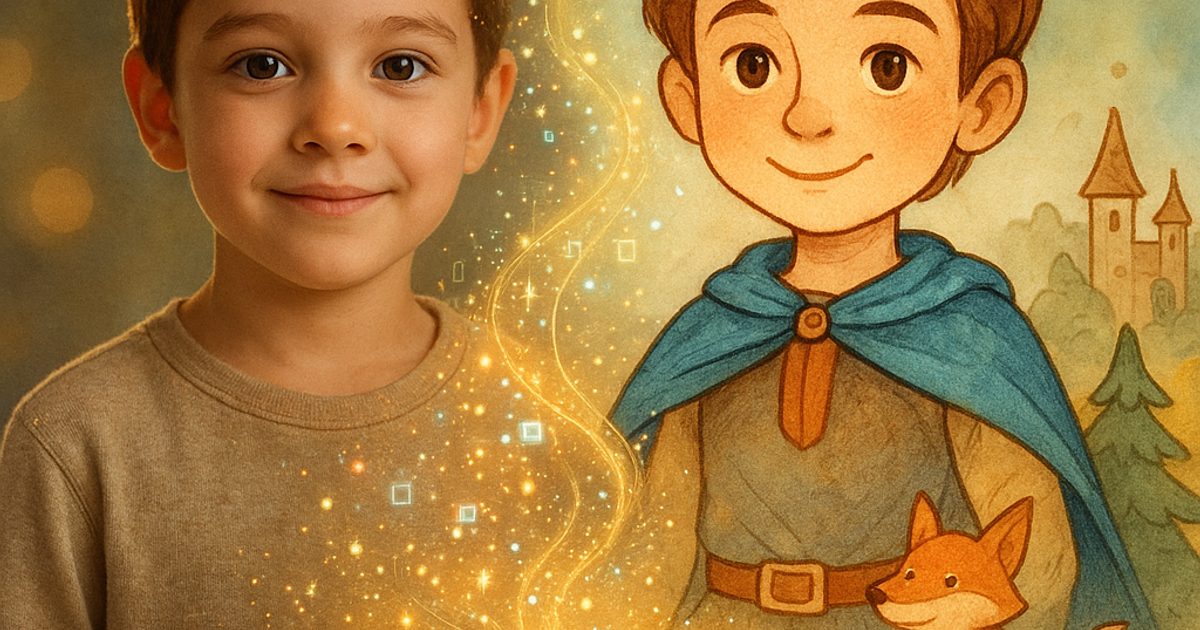 Книга с фото ребёнка: как AI создаёт иллюстрации по одному снимку